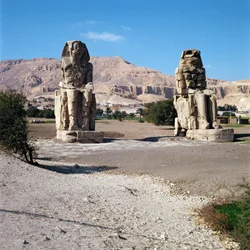 The Colossi of Memnon, Statues of Amenhotep III